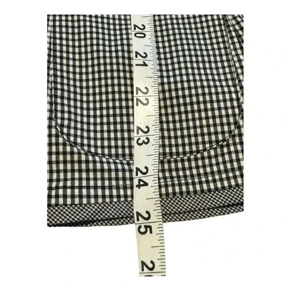 Talbots Women’s Size 16 Black & White Gingham Lightweight Stretch Cotton Blazer - Picture 6 of 7